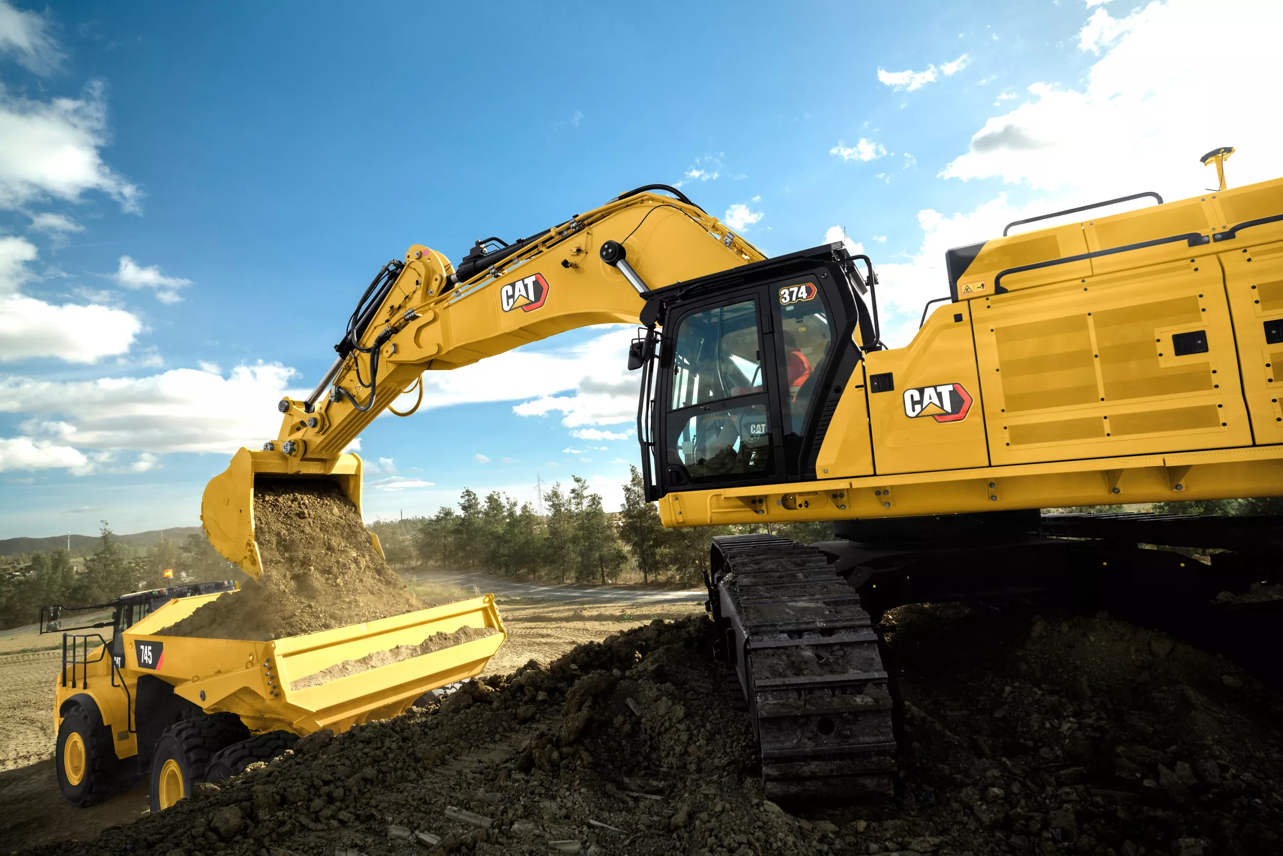 374 Excavator | Large Hydraulic Excavator | Cat | Caterpillar
