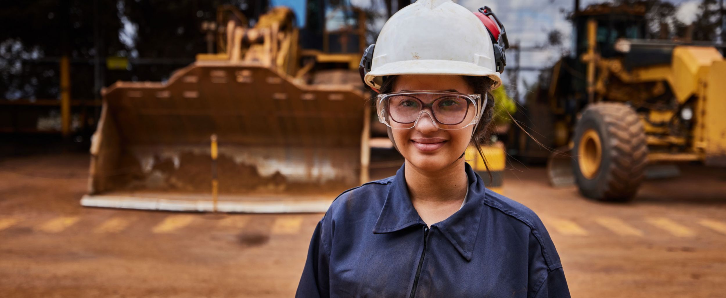 Customers and dealer meeting at a jobsite