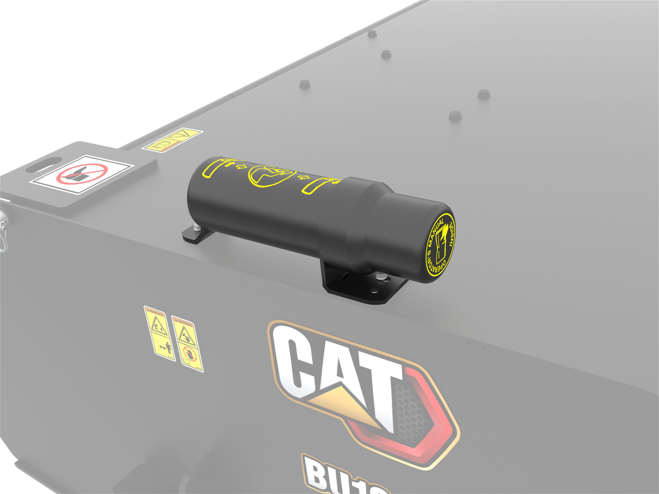 حامل لدليل التشغيل والصيانة (OMM) مثبت بالأداة