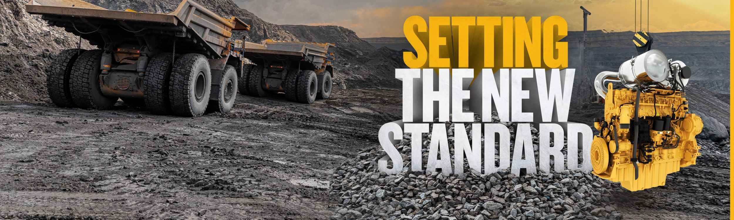 This is the Cat® C13D industrial engine