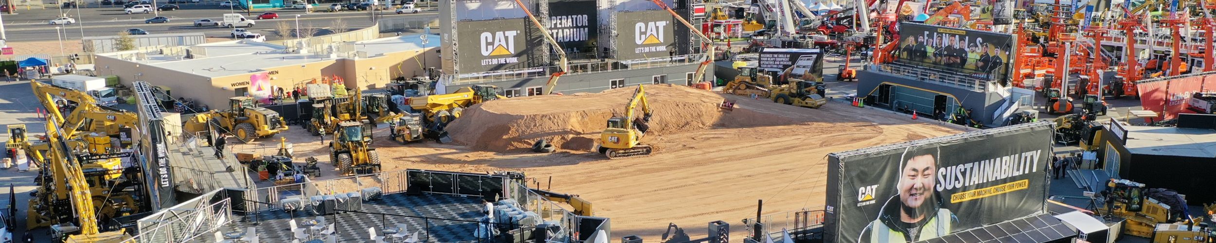Drone Photo of Stadium