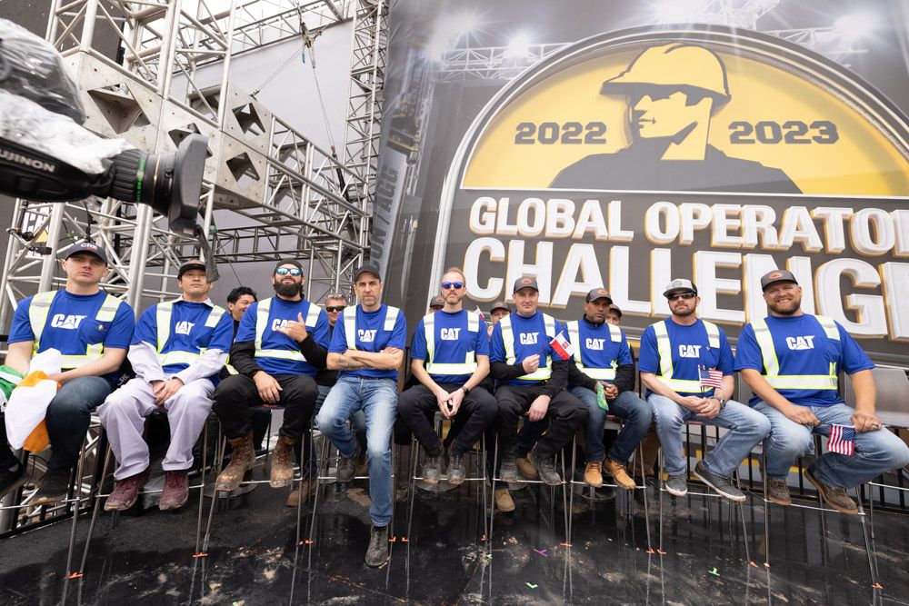 Lineup of Operator Challenge contestants