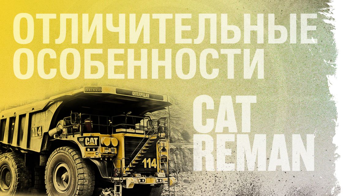 ЭТО ТО, ЧЕМ ОТЛИЧАЕТСЯ CAT REMAN ОТ ДРУГИХ