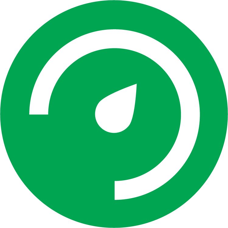 green speedometer