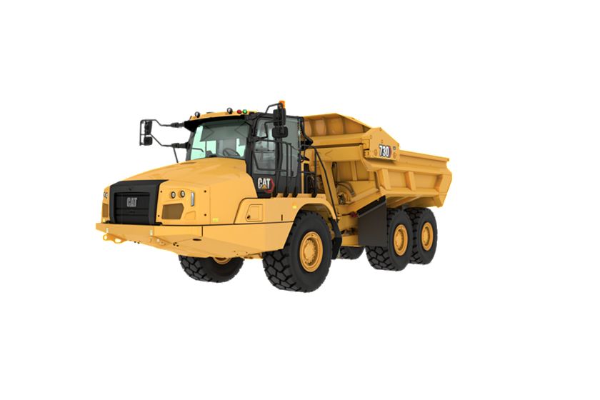 730 EJ Three Axle Articulated Truck