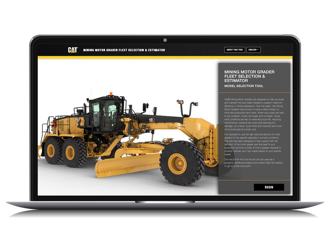 Motor Grader Selection Tool