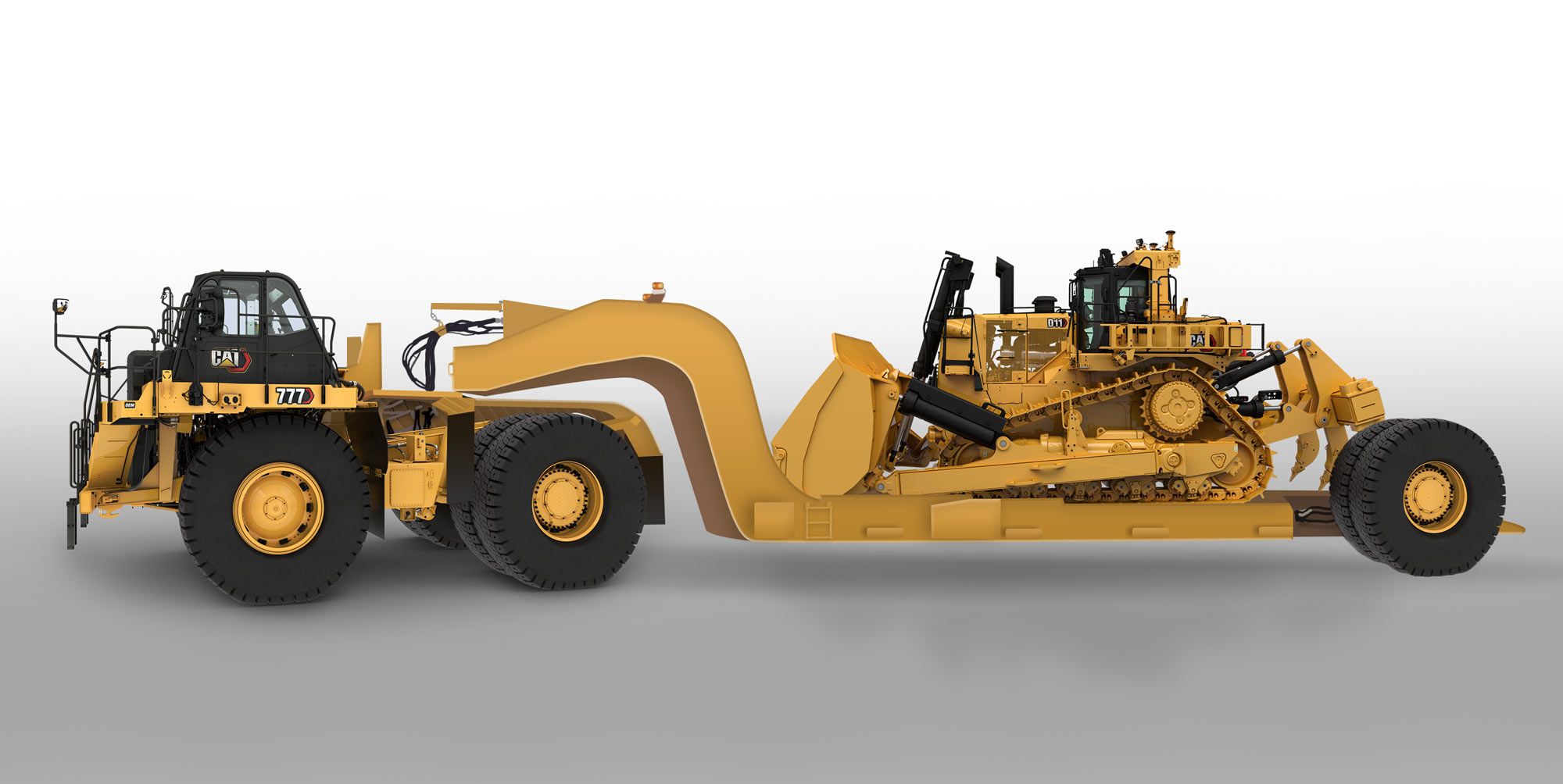 キャタピラー777D Wozidło sztywnoramowe Cat 777 | Cat | Caterpillar