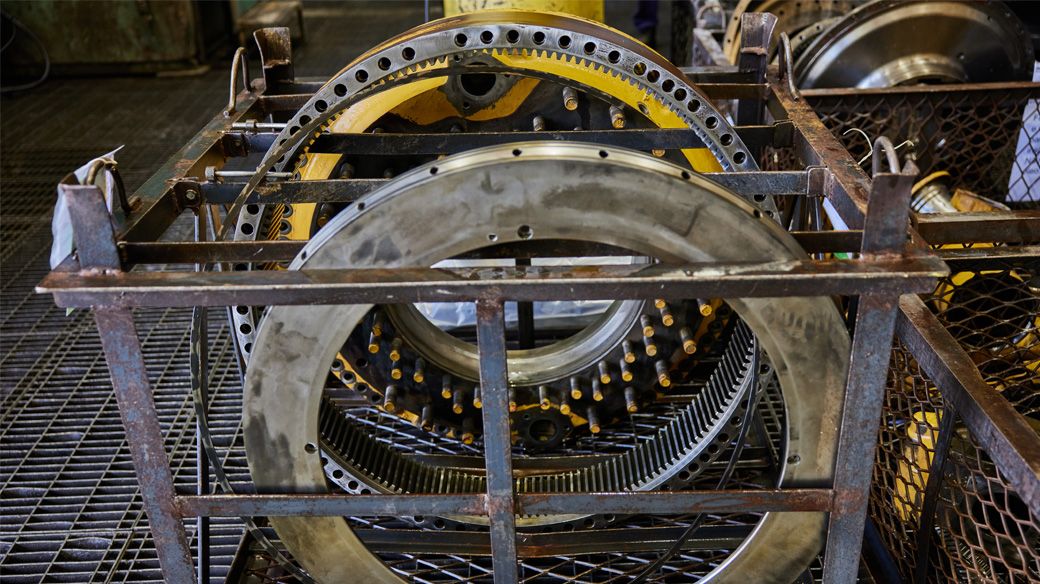 Trem de força Cat® para construção