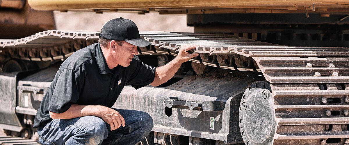 excavator maintenance