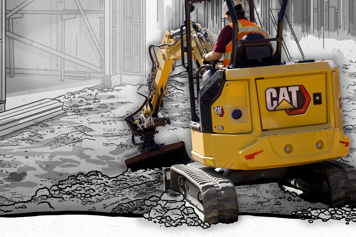 Here’s your deal on Cat® backhoe loaders: 0% for 48 months. $0 down. 0 hassle. Plus, you get up to 500 USD toward a Cat CVA.*