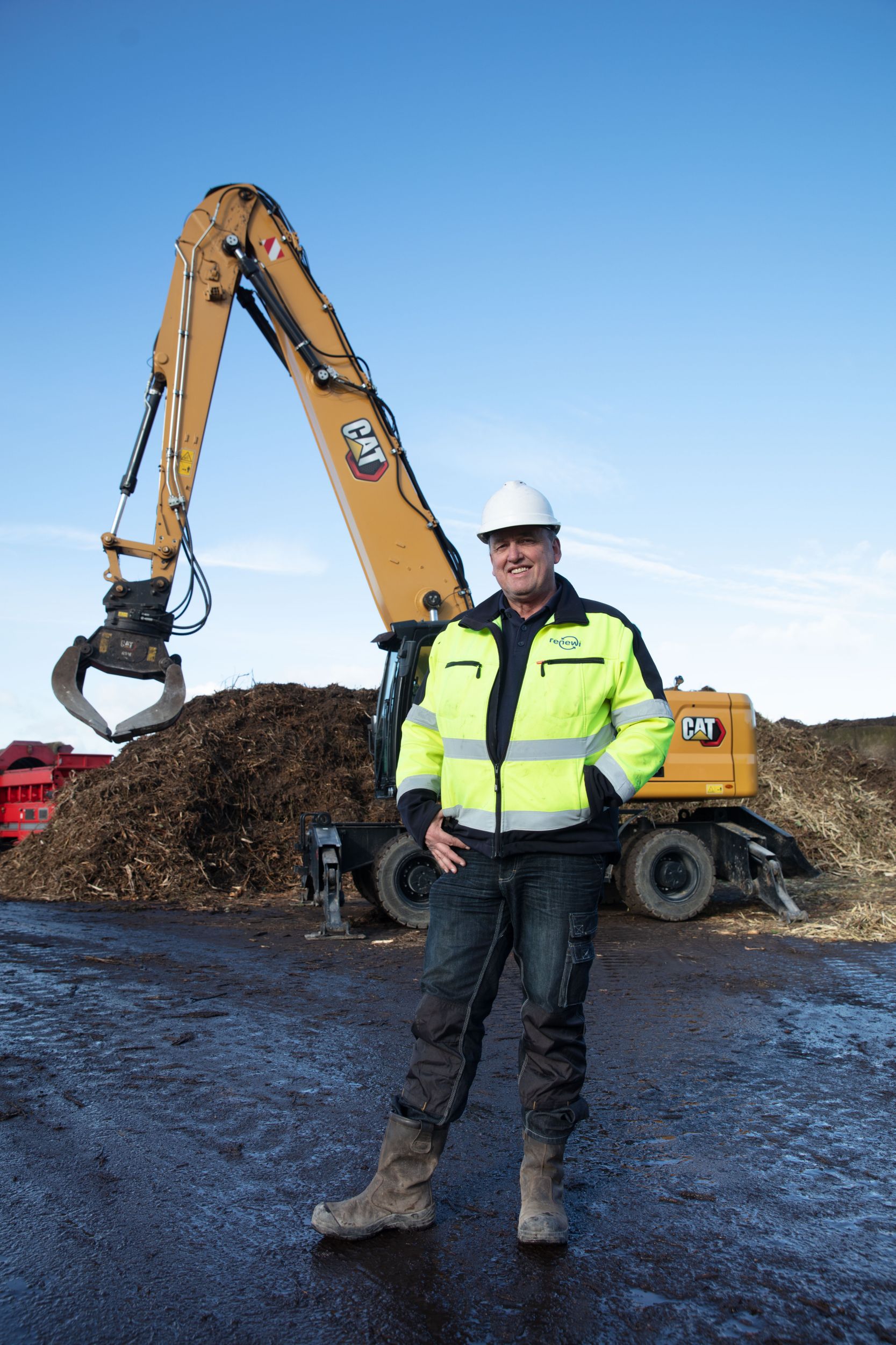 Harm Dijk, Conducteur, Renewi, Netherlands