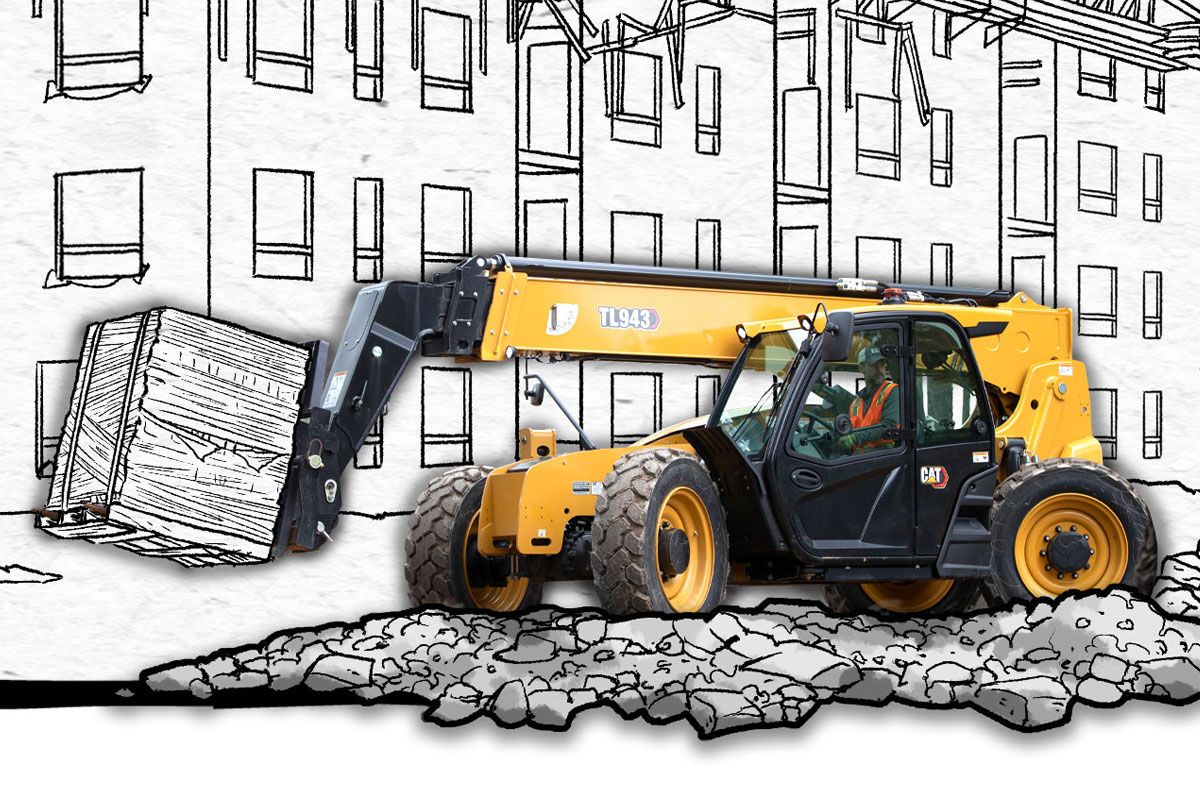 Here’s your deal on Cat® telehandlers: 0% for 48 months. $0 down. 0 hassle. Plus, you get up to 500 USD toward a Cat CVA.*