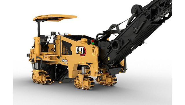 Cat PM312 track undercarriage system