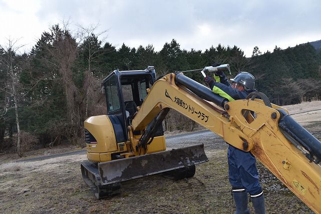 グリスアップは10ヵ所程度あります。