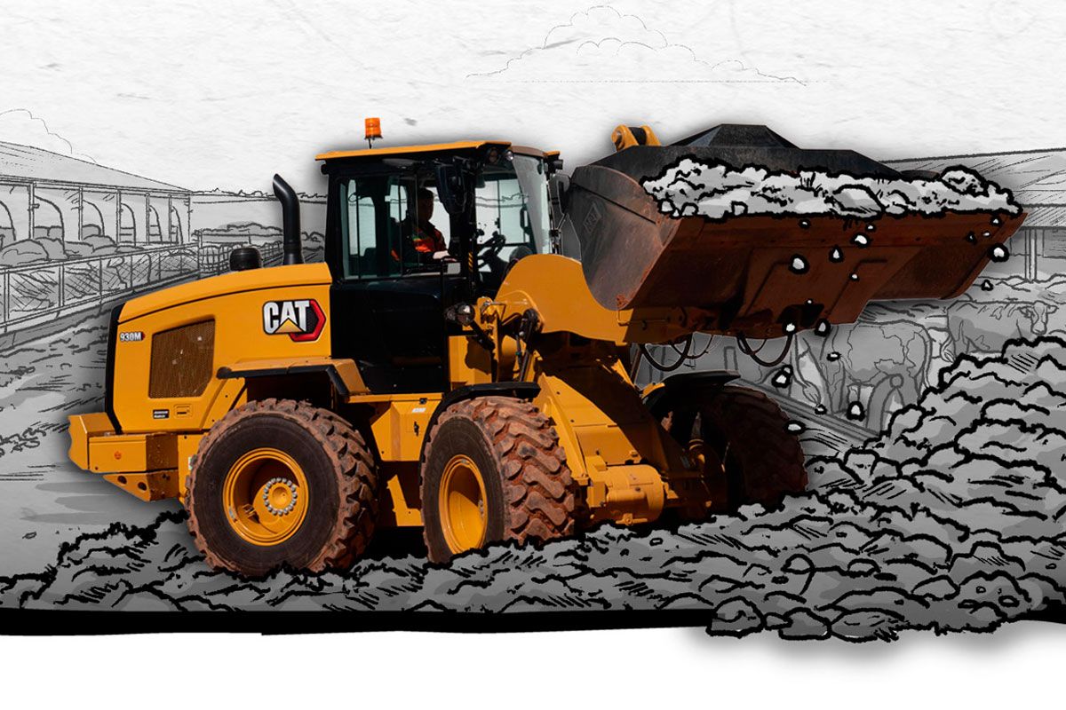 cat mini mover bulldozer clipart