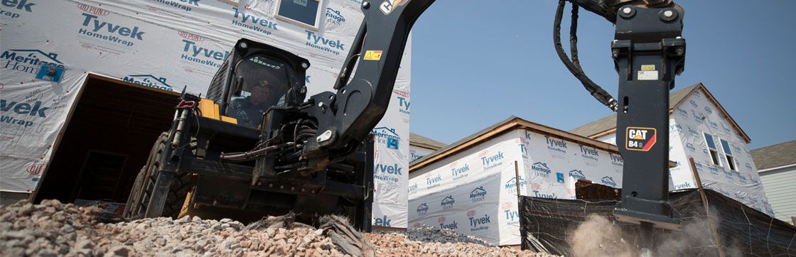 Ask your local Cat dealer how to get 0% for 12 months on the Cat Smart Attachment you need to get the job done.