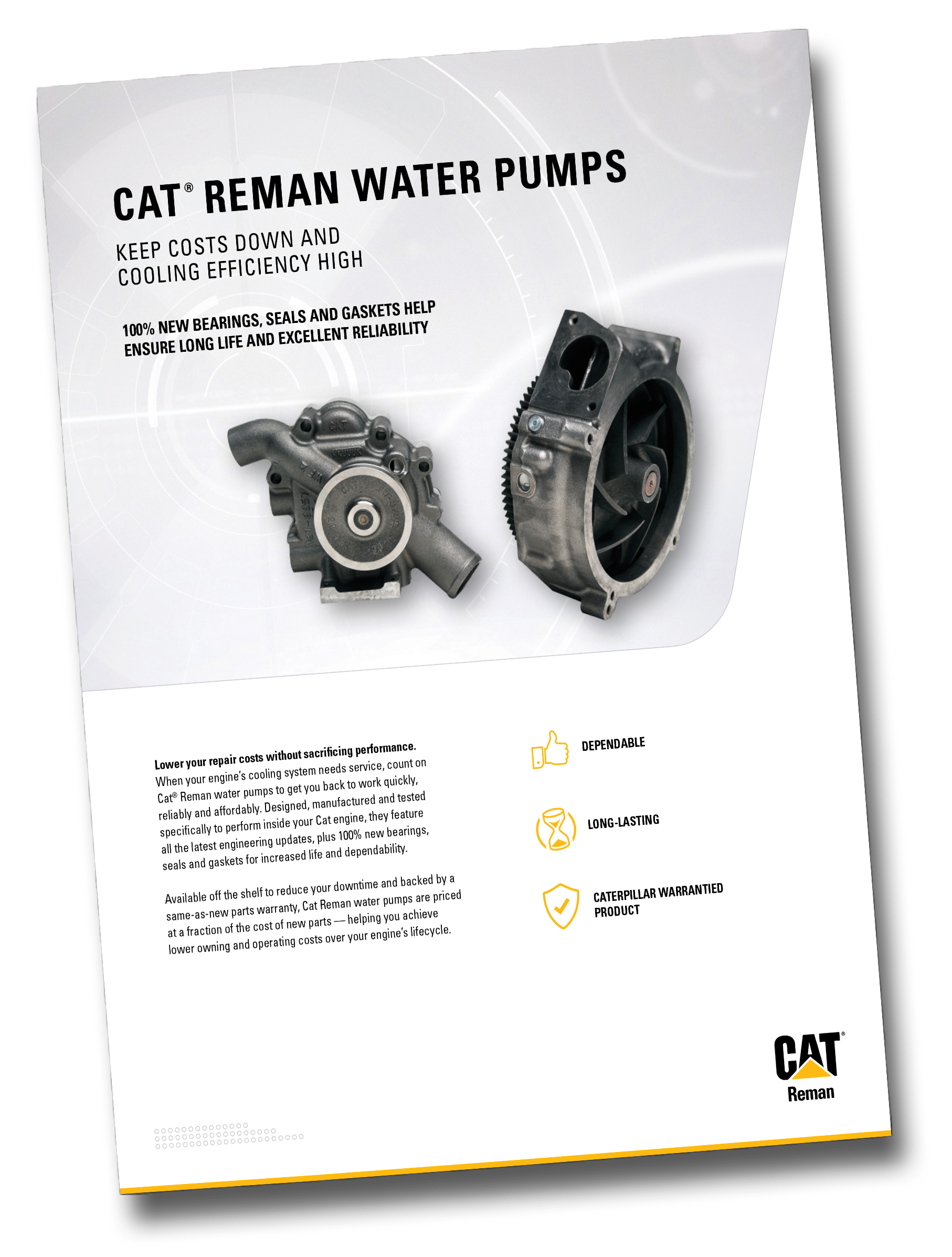 Cat Reman Water Pumps