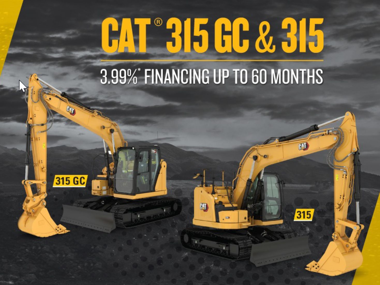 Small Excavator. Big Savings.