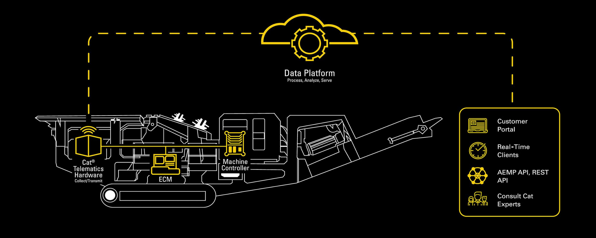 Cat digital services global connectivity