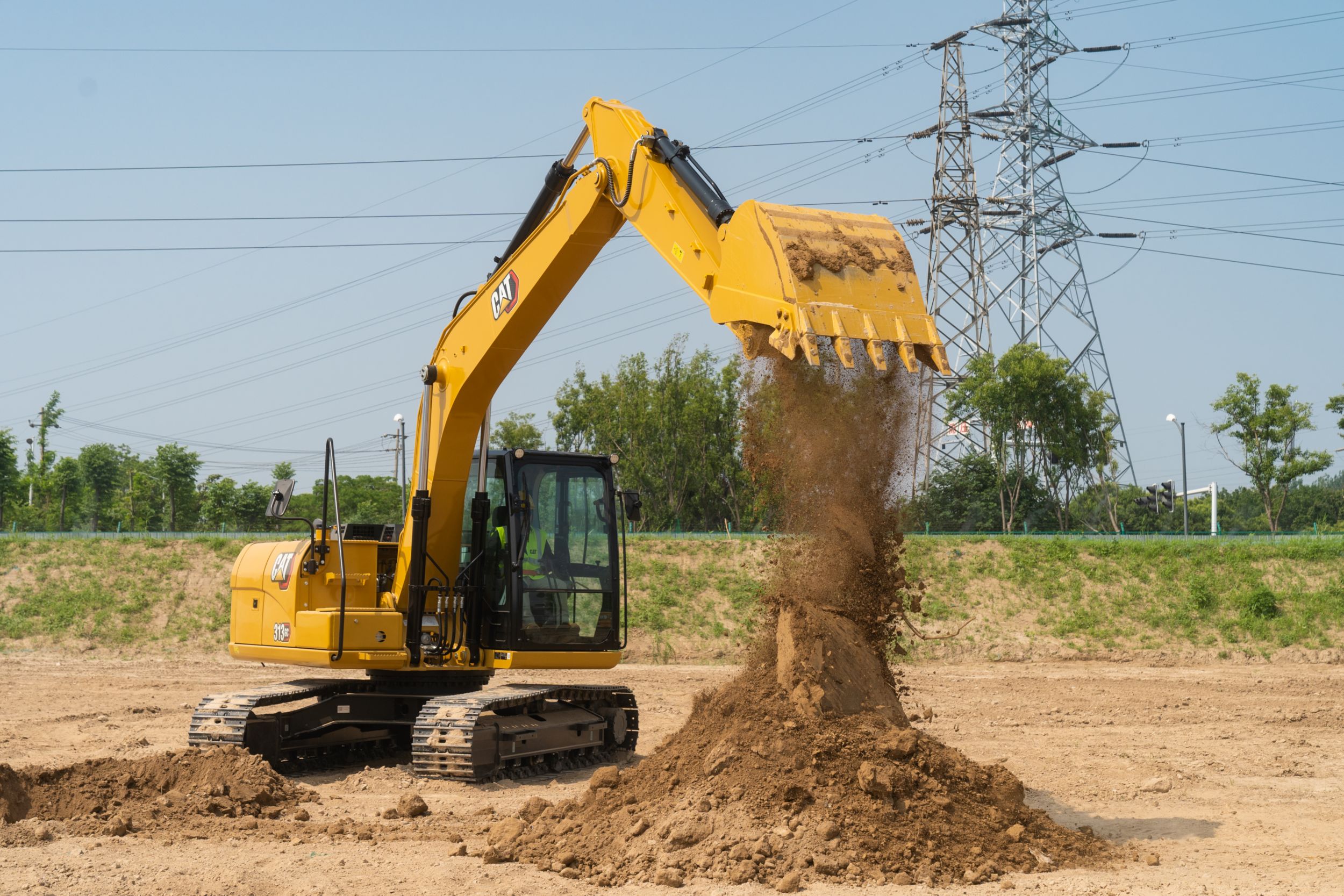 Гидравлический экскаватор 313 GC | Cat | Caterpillar