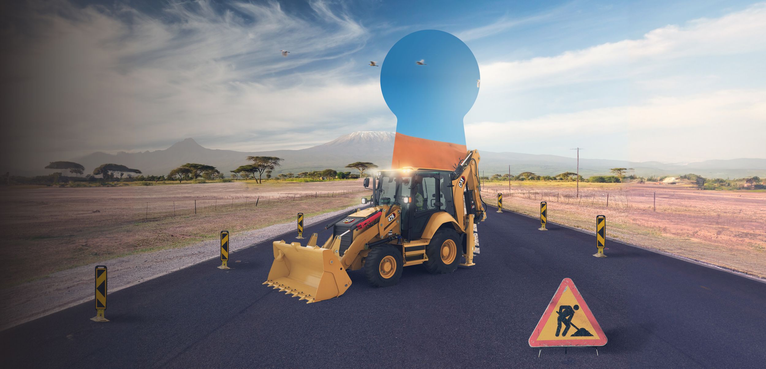 Cat Backhoe loader family