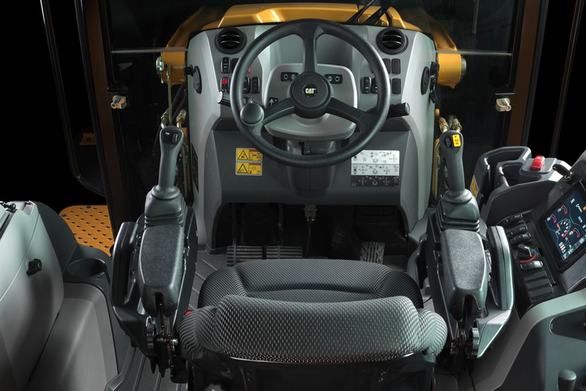 After using a new Cat backhoe loader, you might start wondering if you could get its seat for your living room.