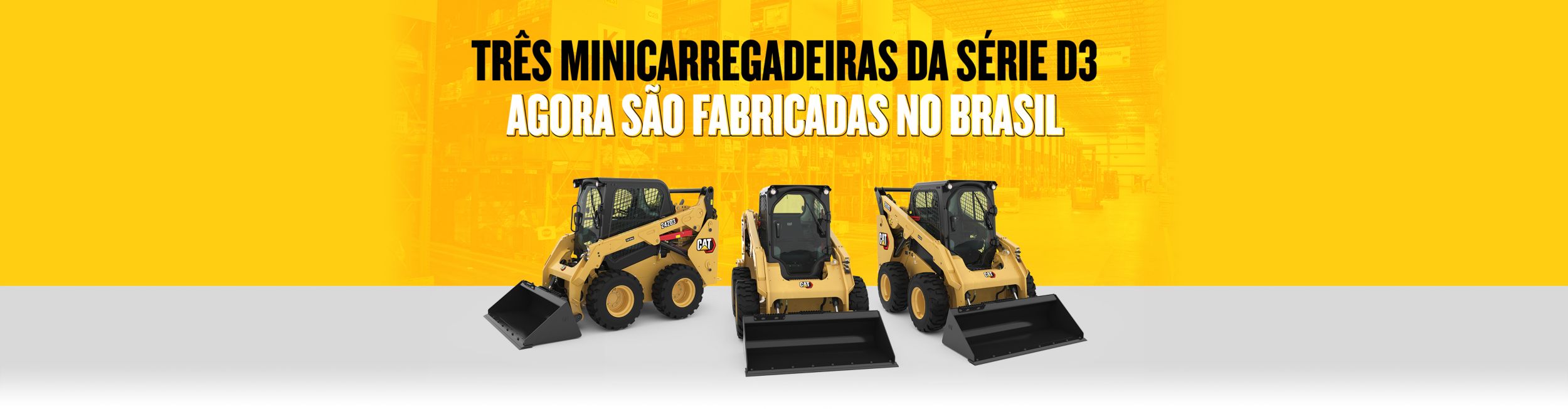 Minicarregadeiras  Cat