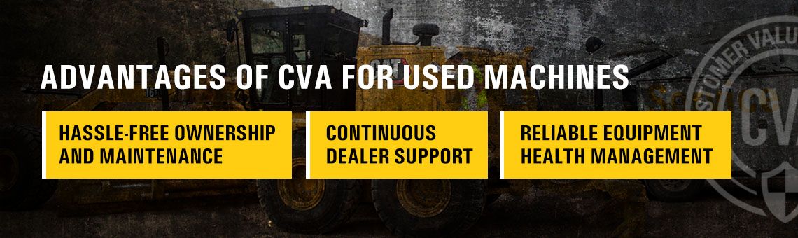 Advantages of CVA for Used Machines