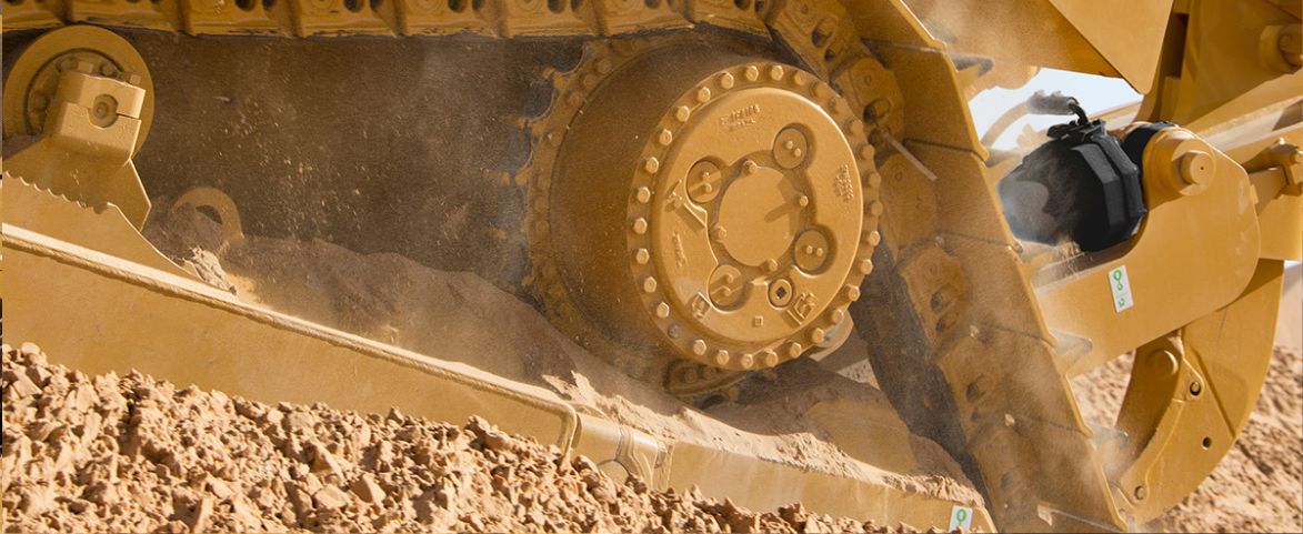 Trem de força Cat® para construção