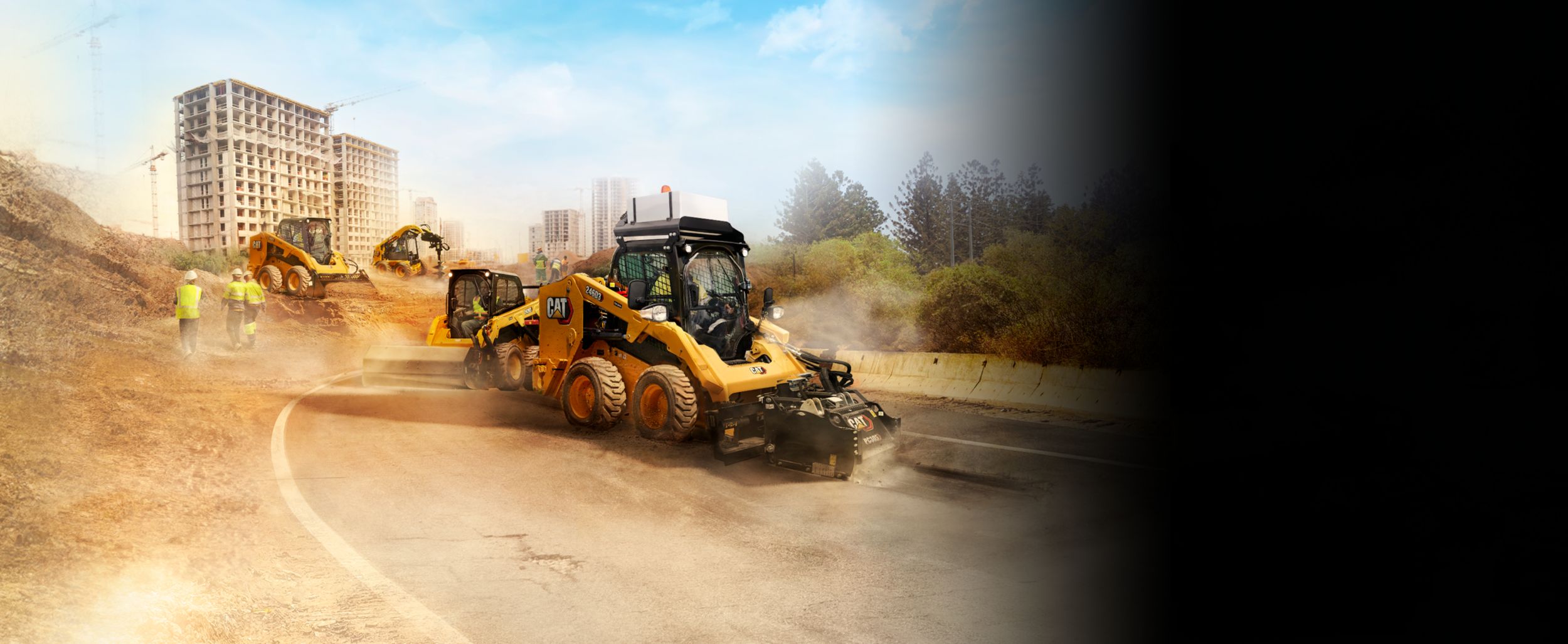 شيول ذو عجلات انزلاقية من CAT®