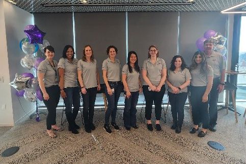 Women posing for picture