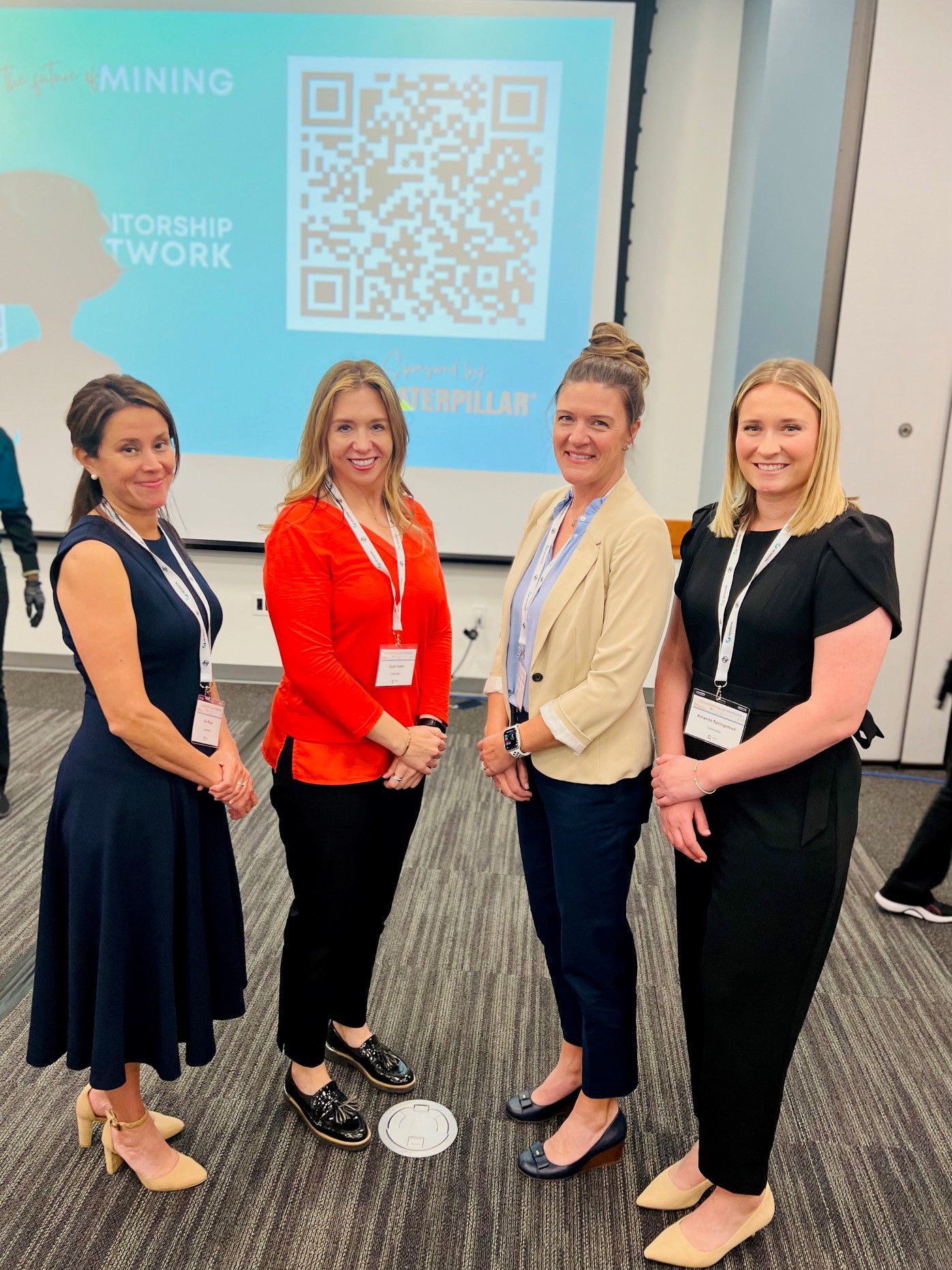 Group photo at conference