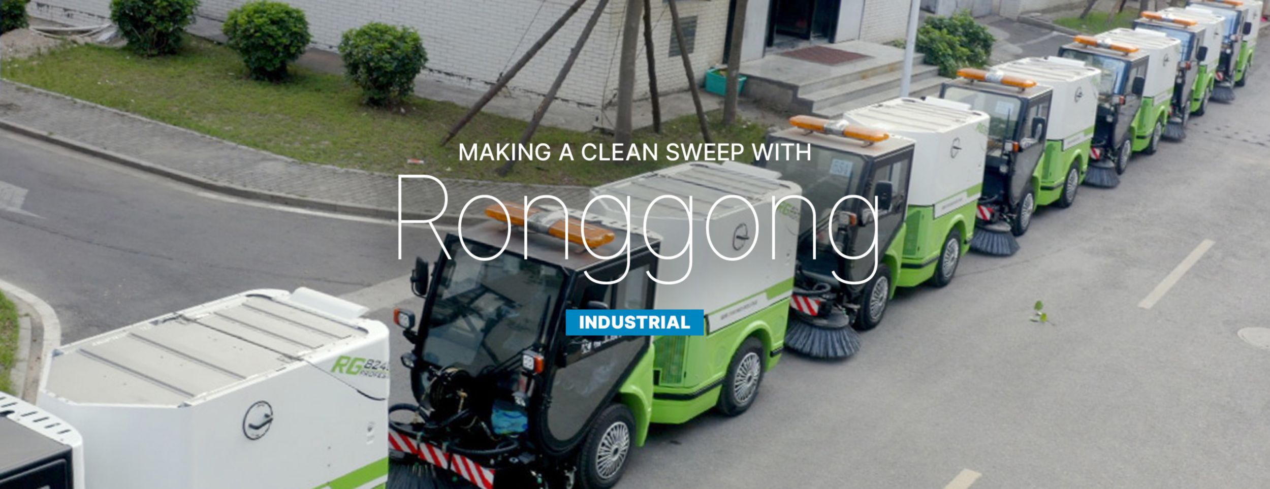 Ronggong road sweepers