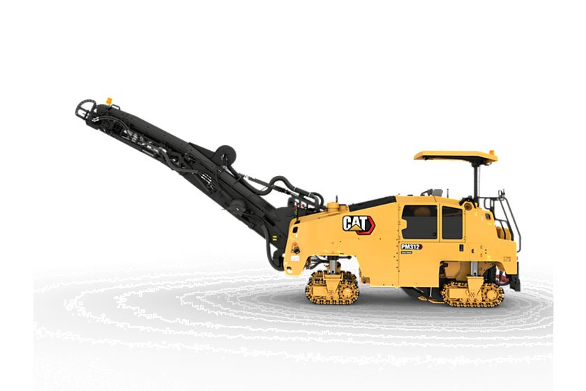 PM312 Cold Planer with Track Undercarriage