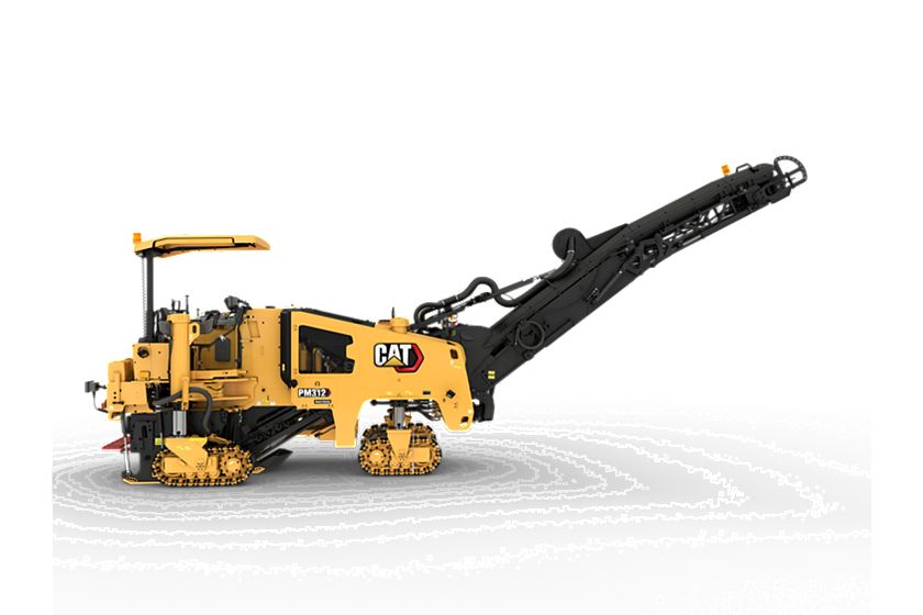 PM312 Cold Planer with Track Undercarriage