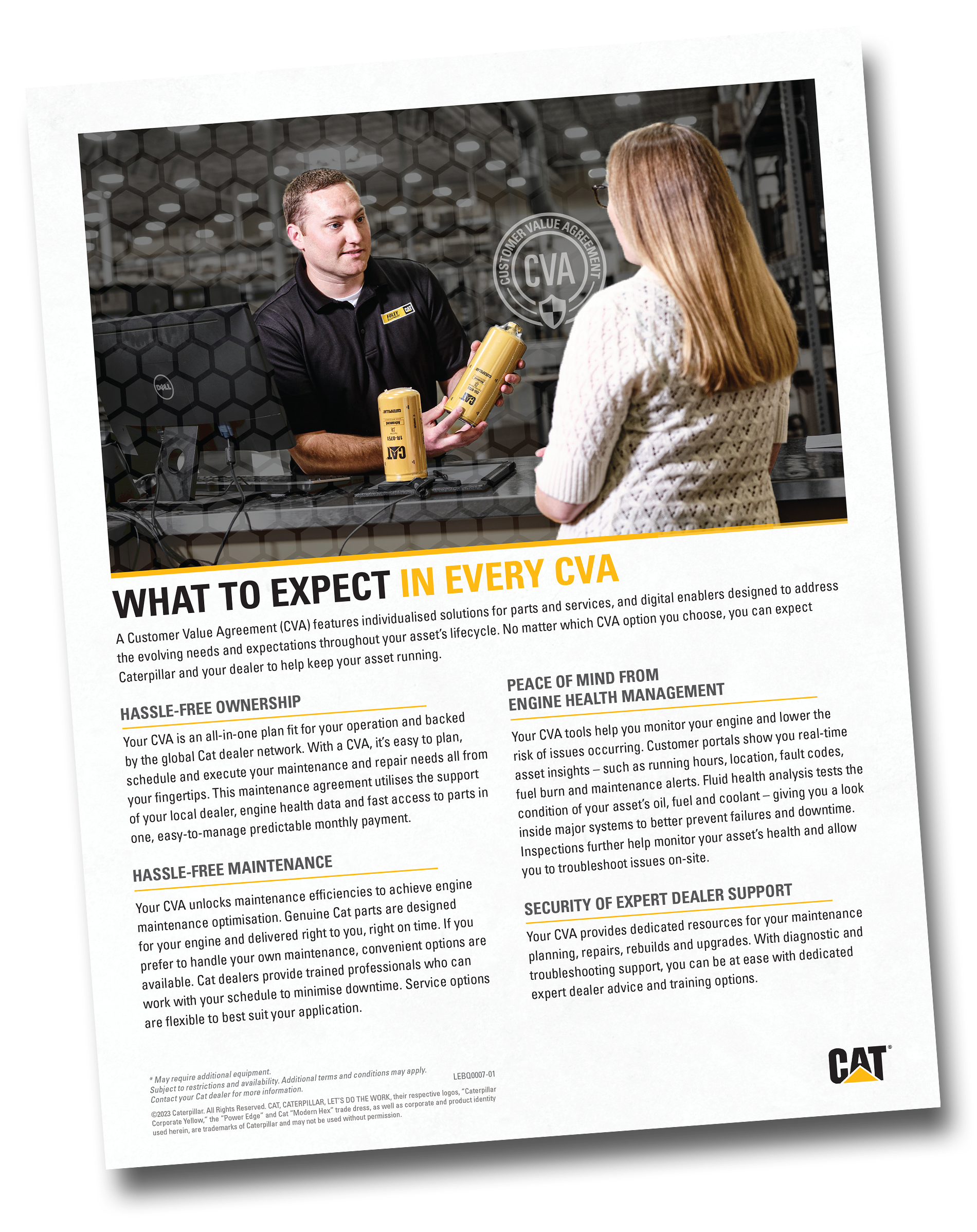 Customer Value Agreements Brochure