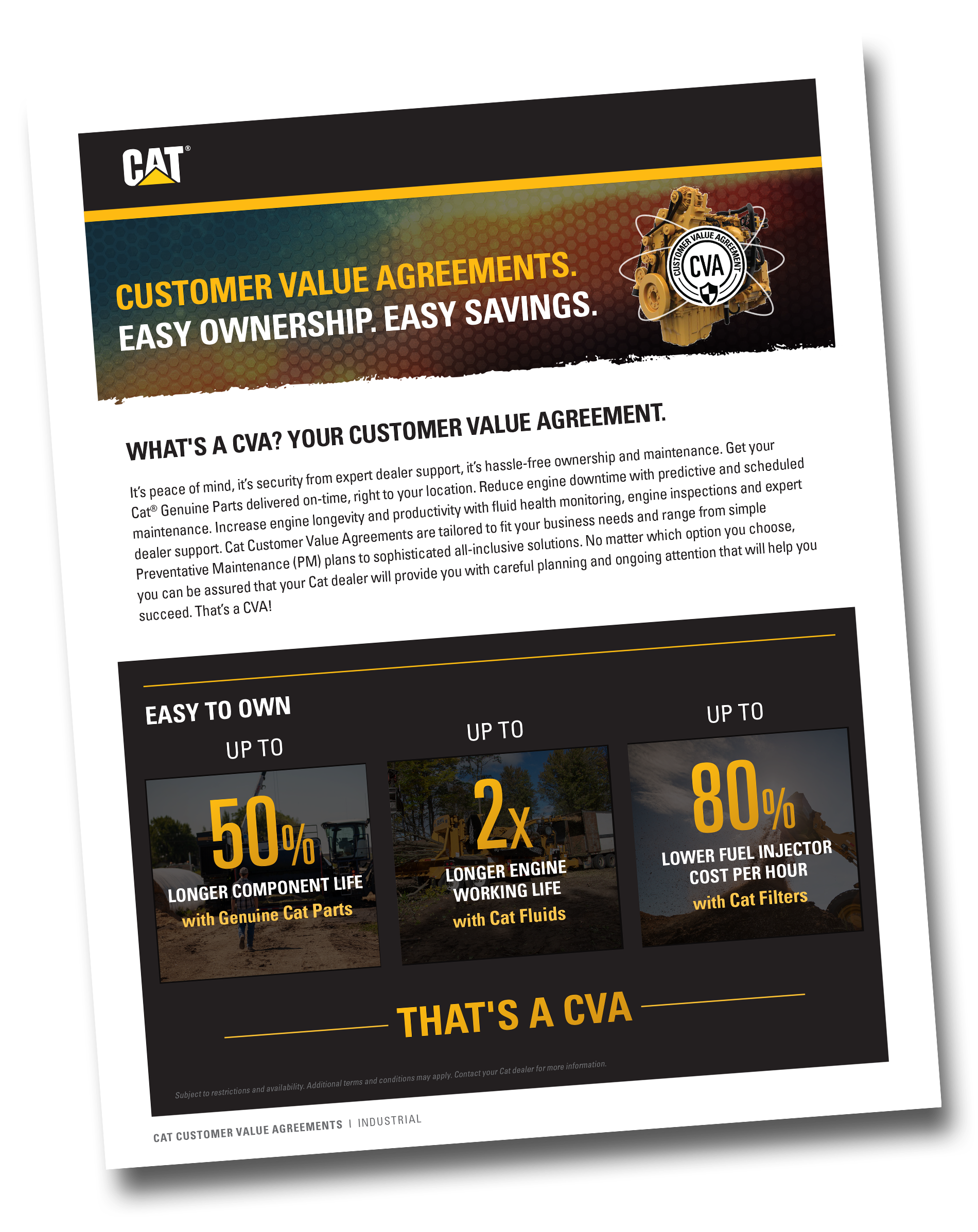 Customer Value Agreements