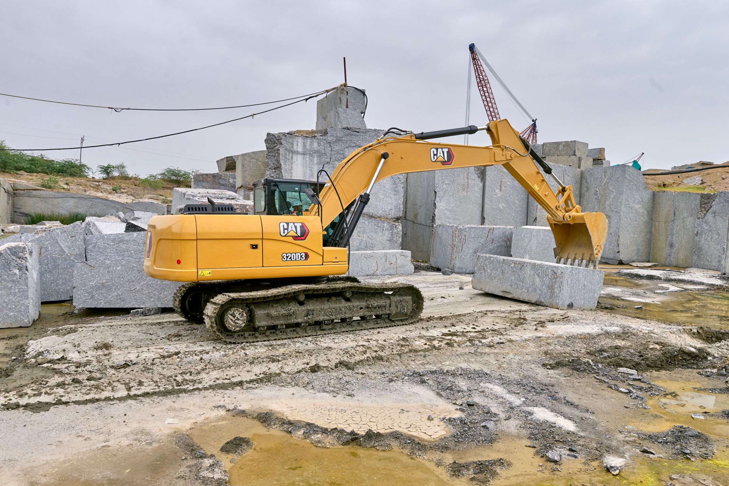 320D3 Medium Hydraulic Excavator