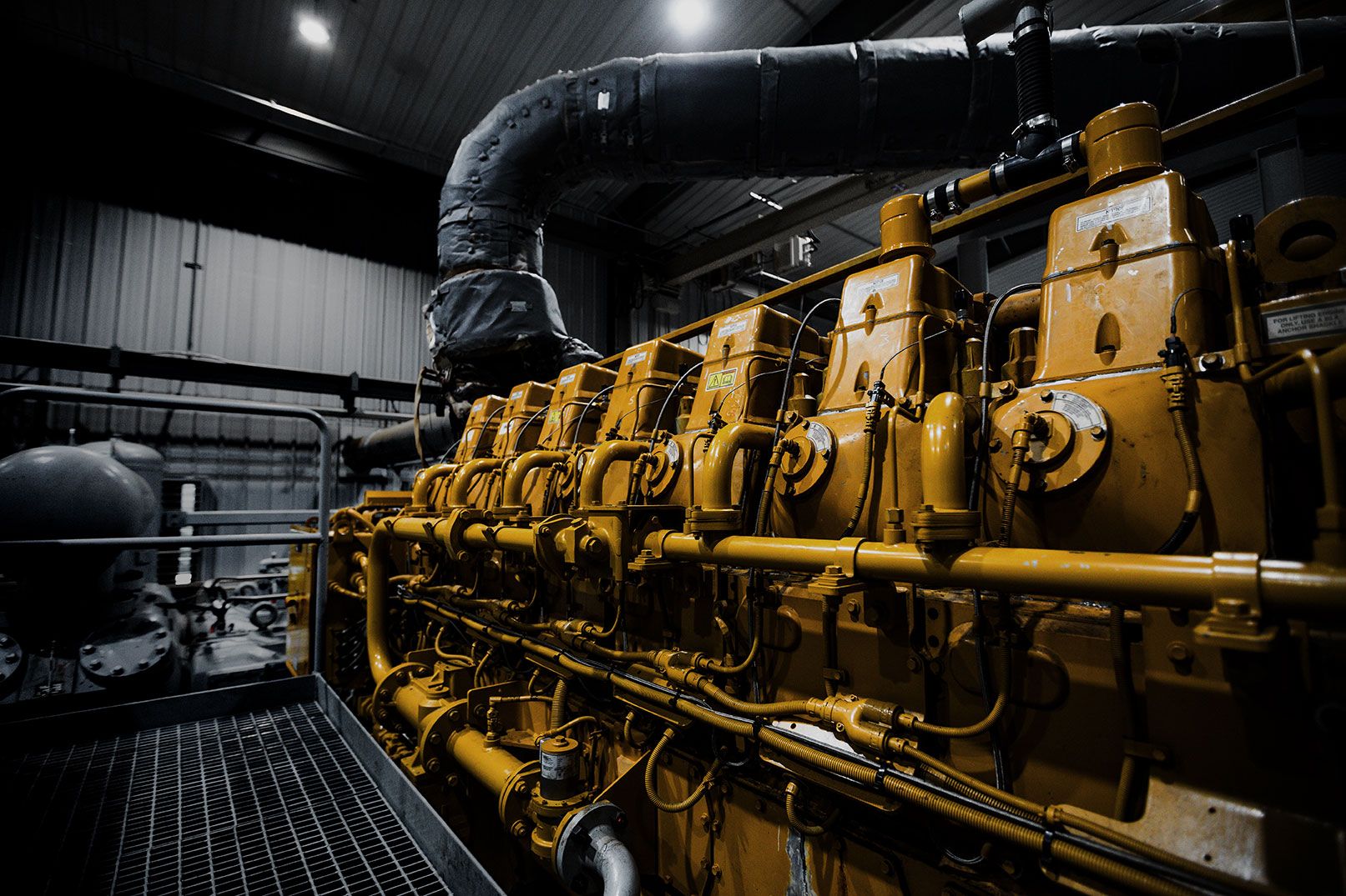 G3600 Engine side profile