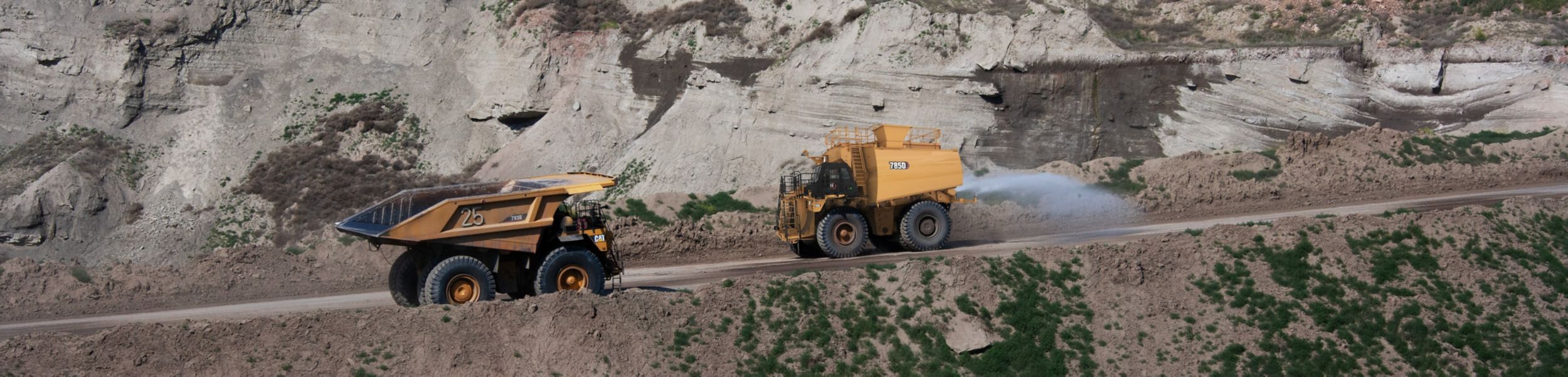 New Cat® 785D Water Truck