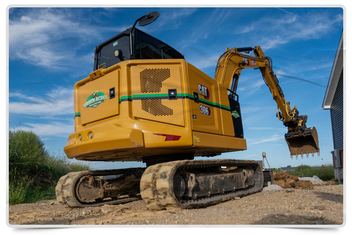 Green Acres - Cat 306 Mini Excavator
