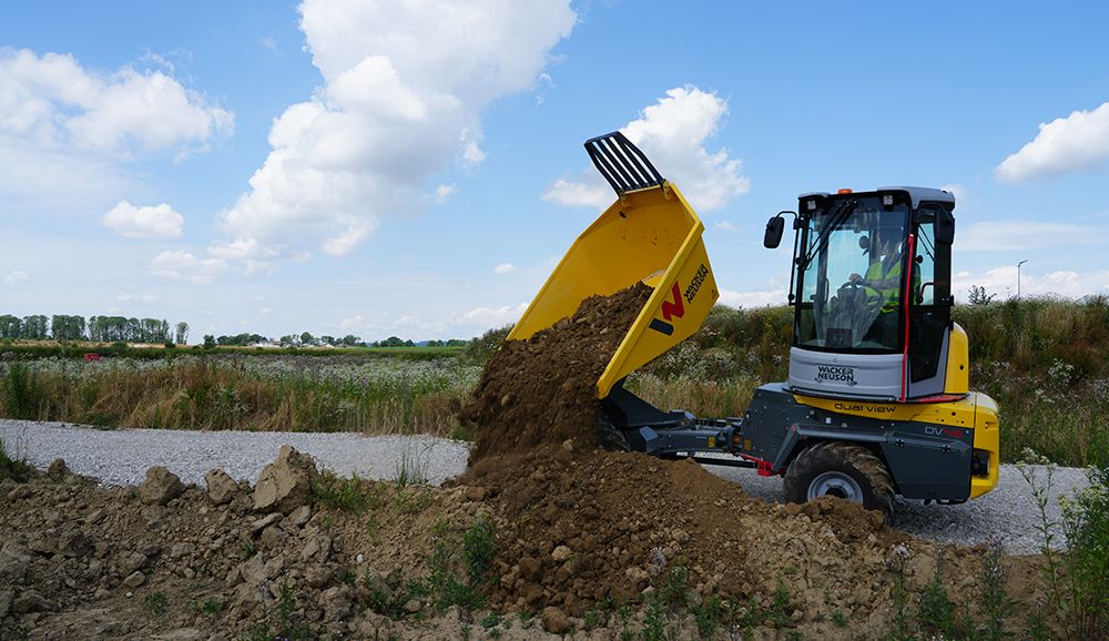 Wacker Neuson DV45 dual view dumper1