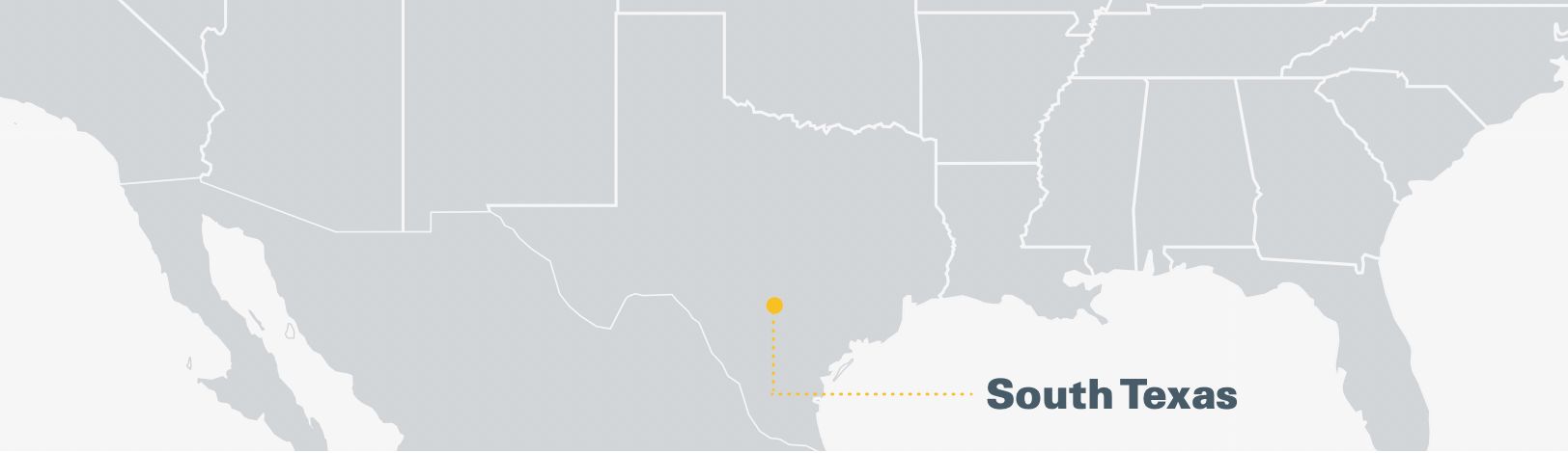 Map of South Texas