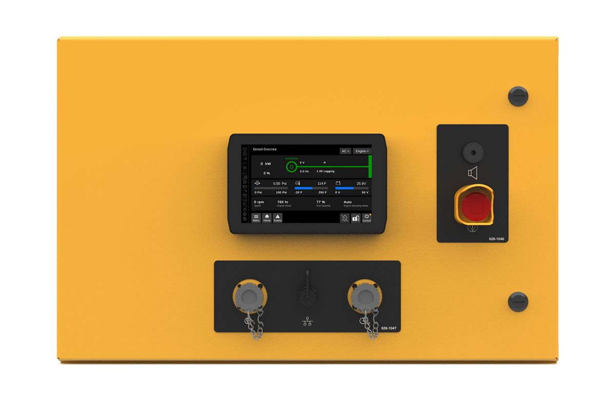 Image of Cat® Energy Control System (ECS) 100 control panel