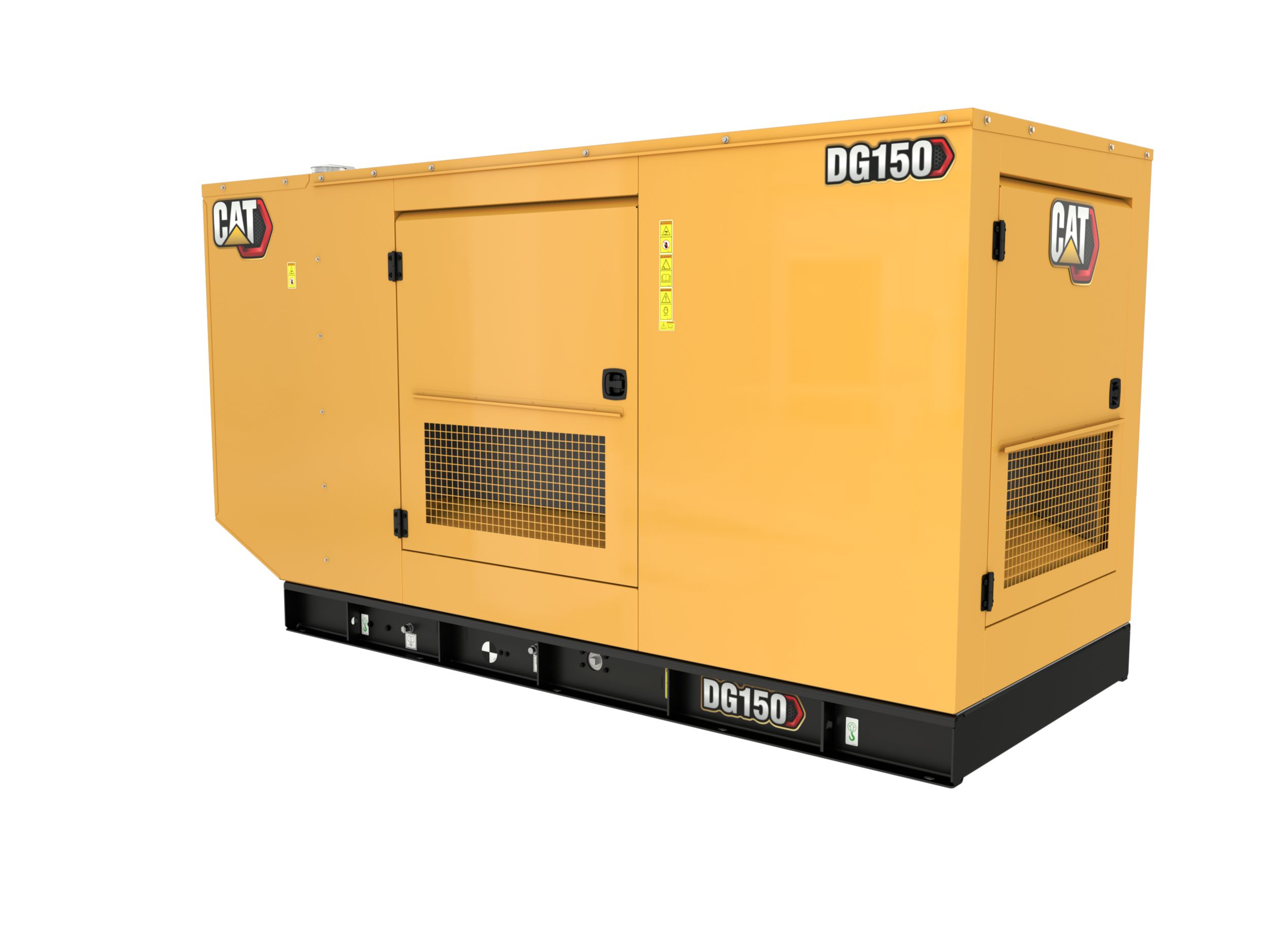 Vista posteriore sinistra cofanatura DG150