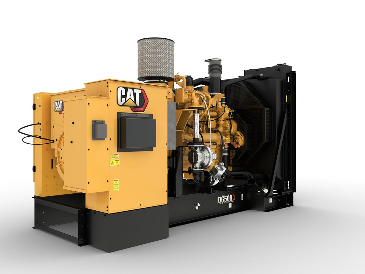 Natural-Gas Generator Set model view