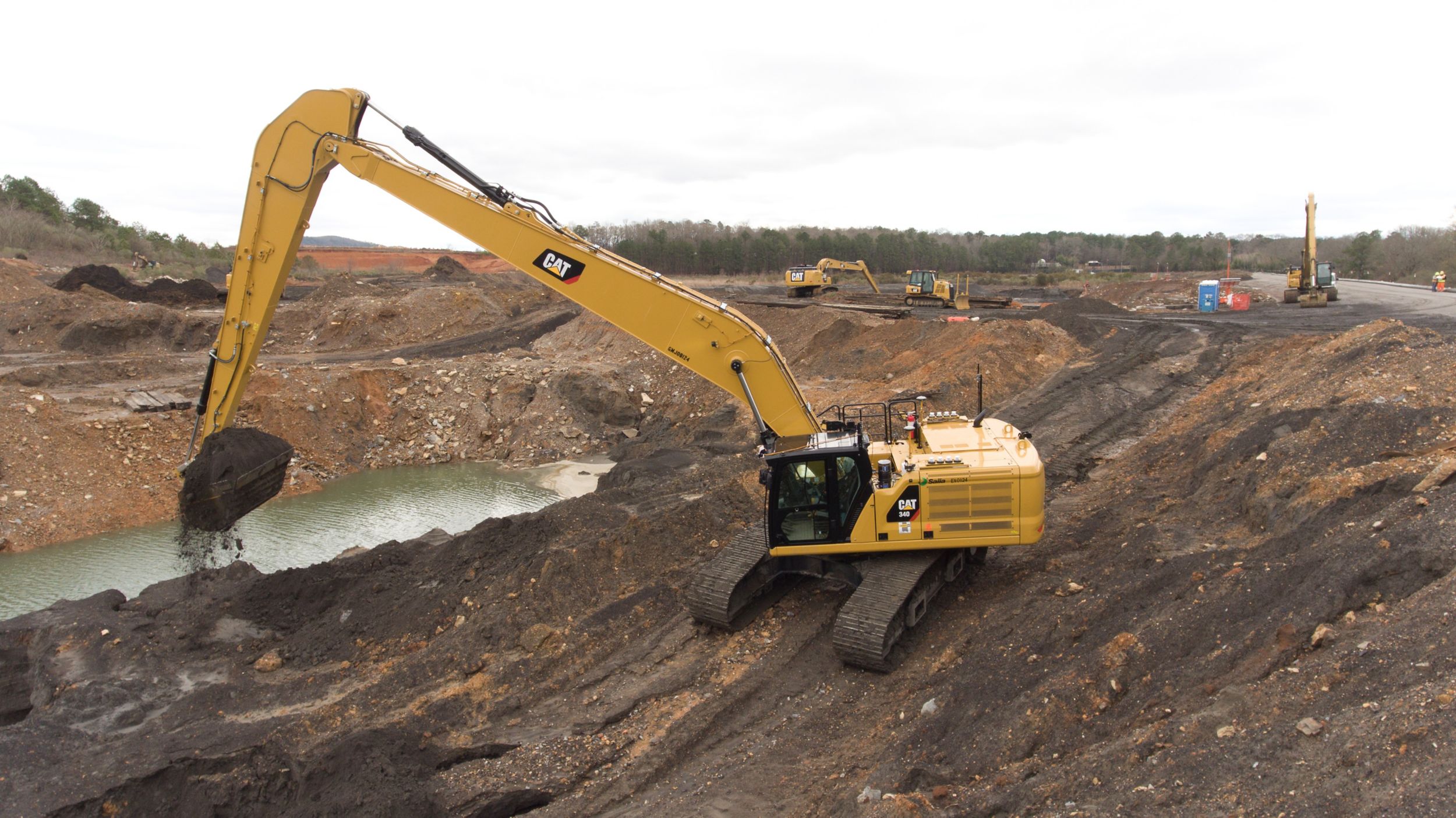 340 Long Reach Excavator