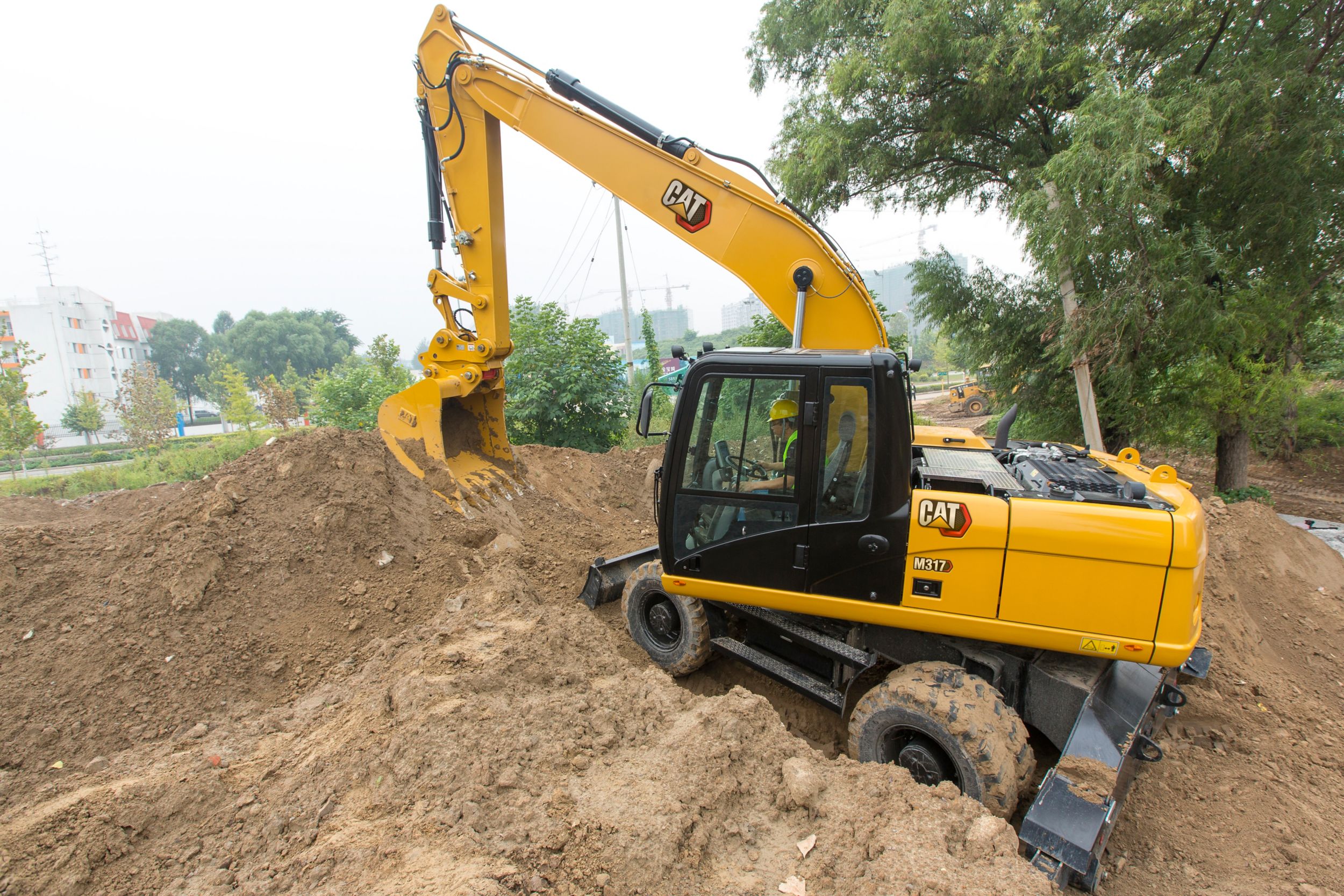 Excavadora de Ruedas M317