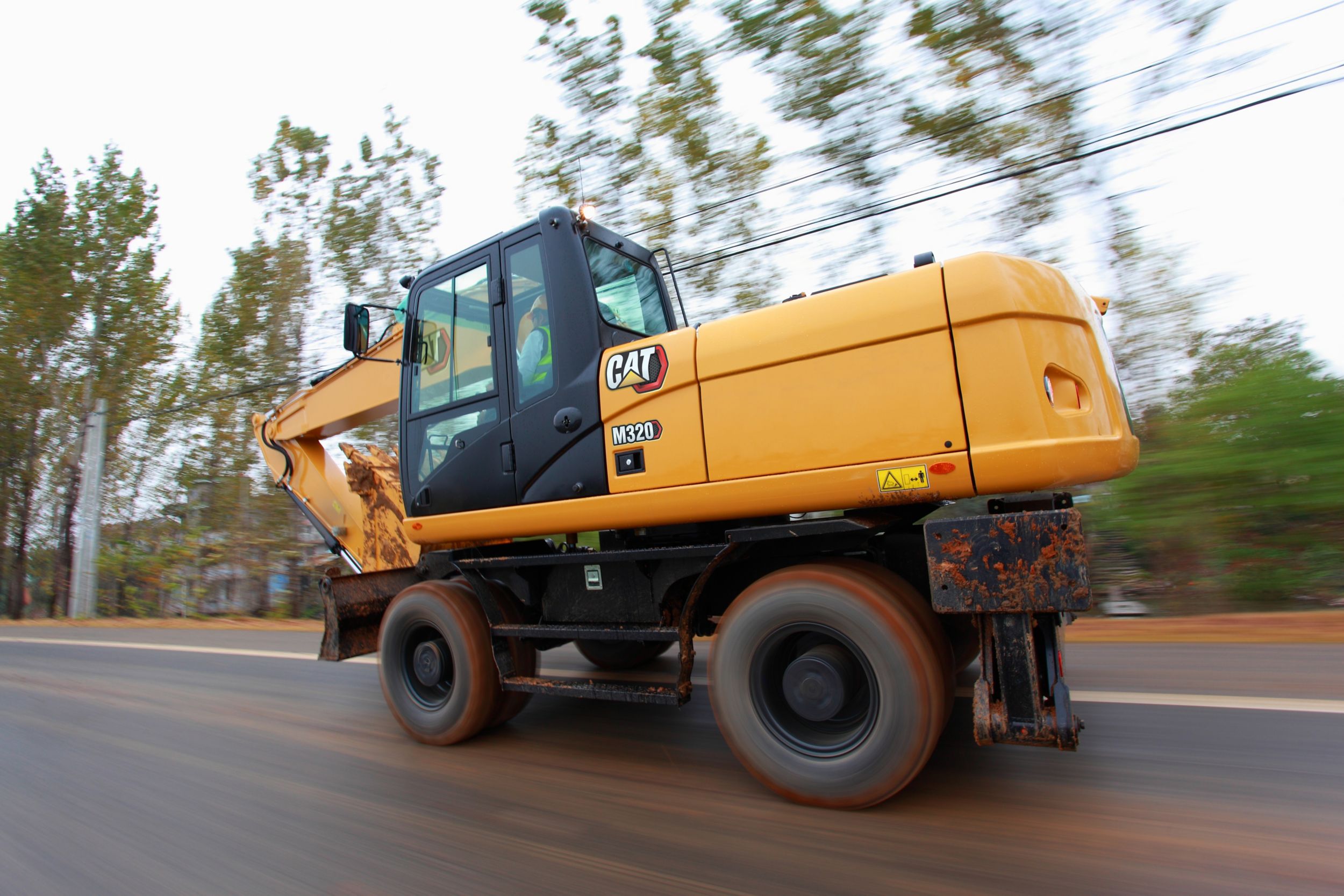 Excavadora de Ruedas M320