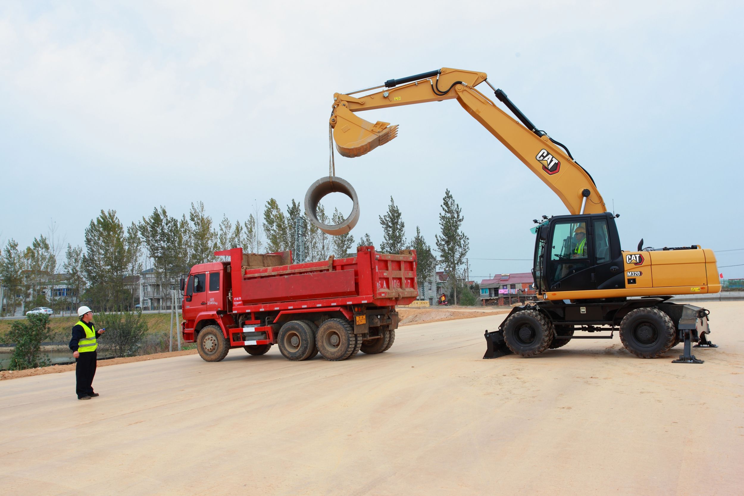 Excavadora de Ruedas M320